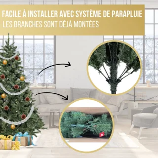Excellent Trees Elverum Frosted Premium Kerstboom 180cm
