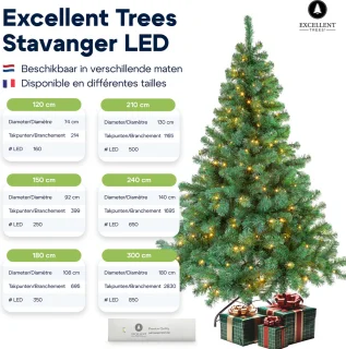 Excellent Trees® Kerstboom Stavanger Green 180 cm