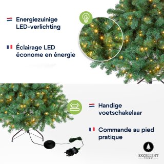 Excellent Trees® LED Stavanger Green Kunst-Kerstboom 120 cm