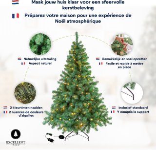 Excellent Trees® LED Stavanger Green Kunst-Kerstboom 120 cm
