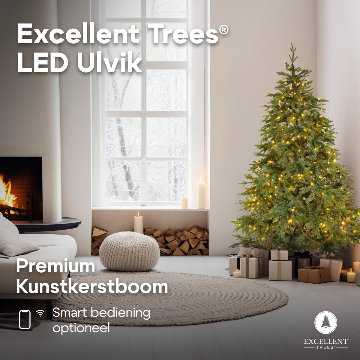Excellent Trees LED Ulvik 150 cm Kerstboom