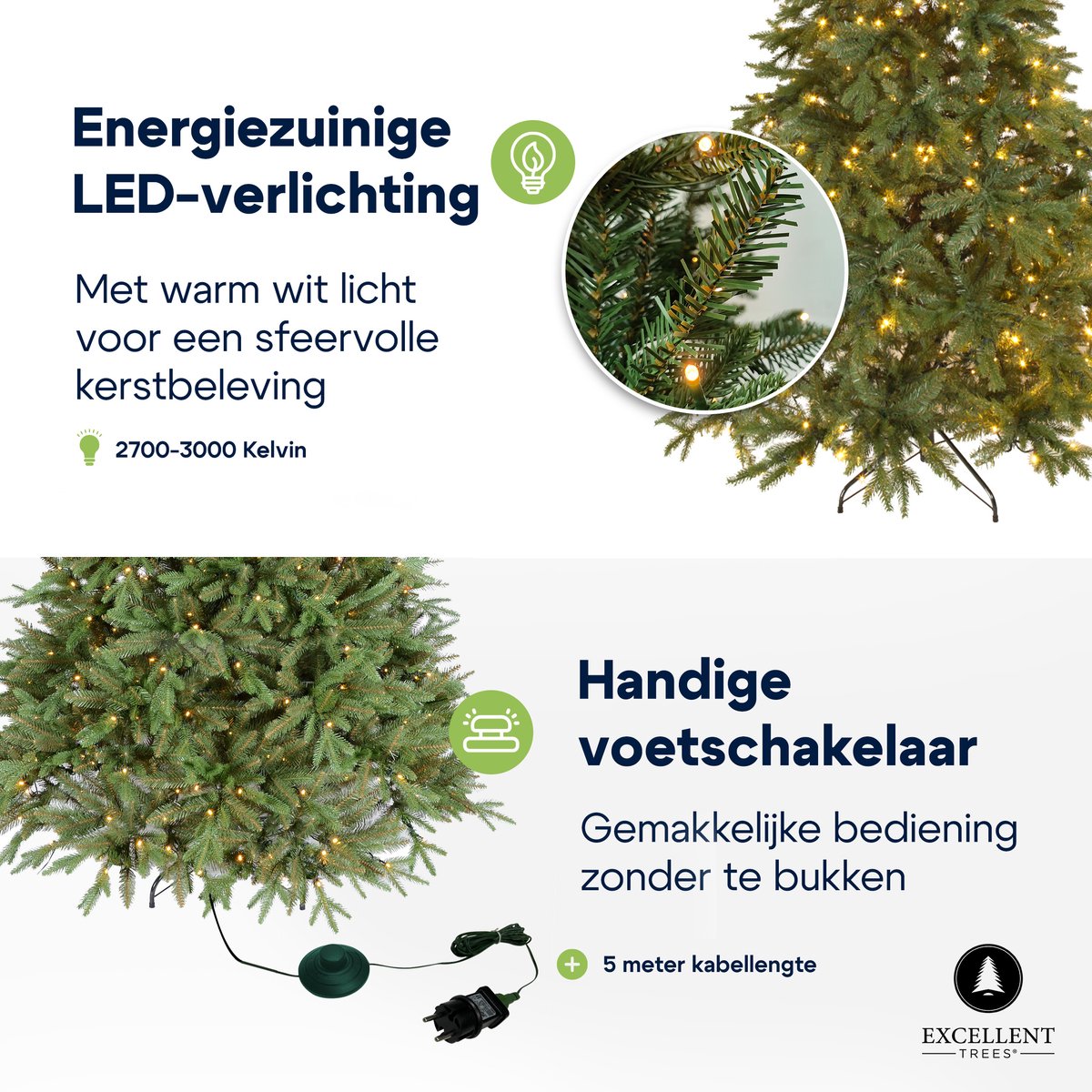 Excellent Trees LED Ulvik 150 cm Kerstboom