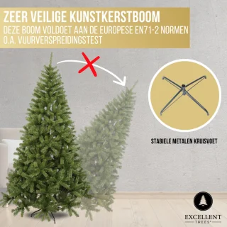 Excellent Trees Oppdal 120 cm Kunstkerstboom