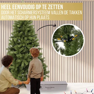 Excellent Trees Oppdal 150 cm Kerstboom Smal