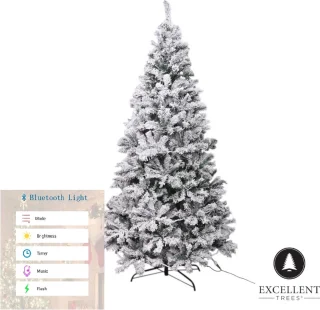 Excellent Trees Rova Witte Kerstboom LED 180cm