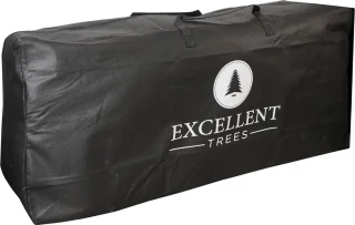 Excellent Trees Stavanger Black 180 cm Zwarte Kerstboom met Verlichting