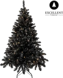 Excellent Trees Stavanger Black 210 cm Zwarte Kerstboom