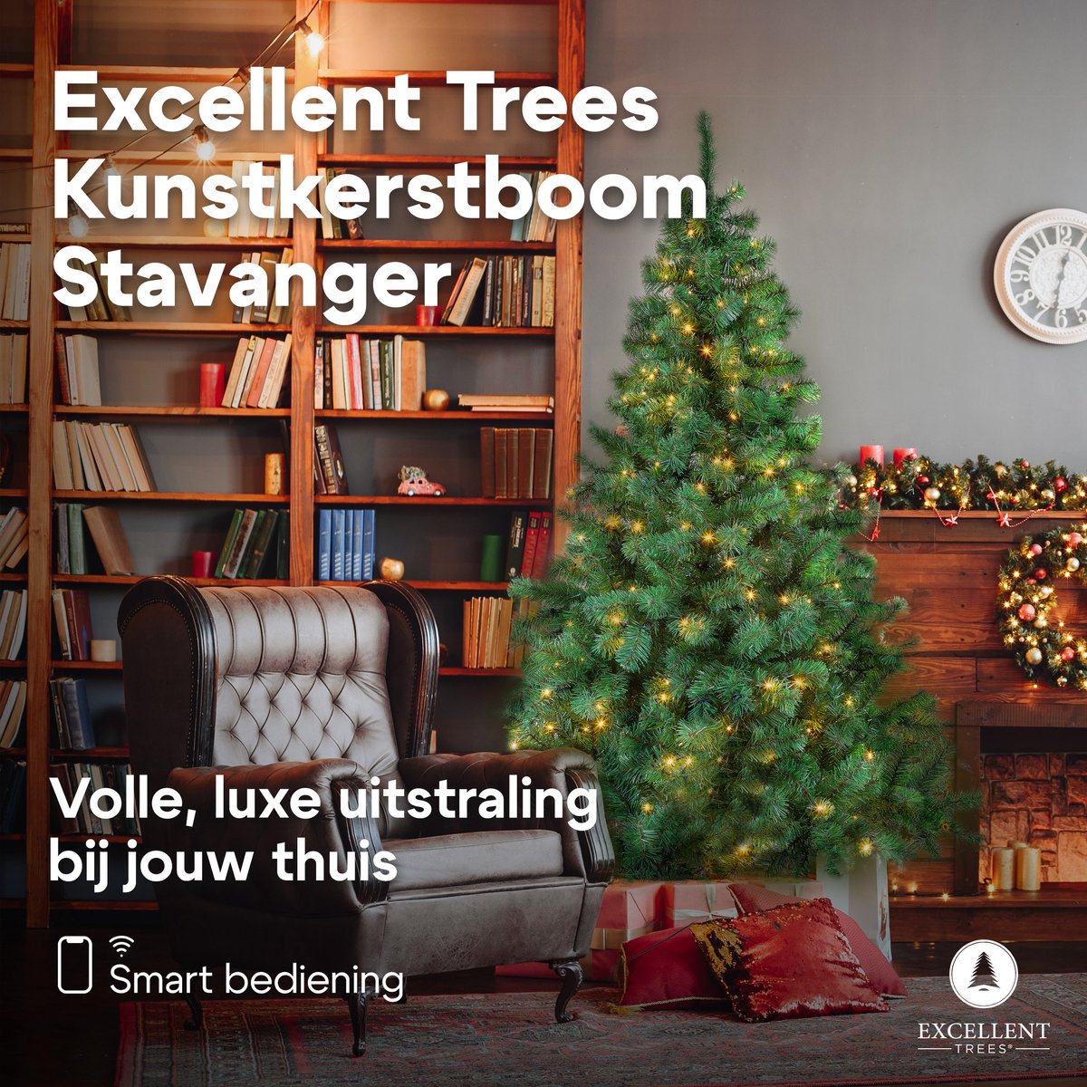 Excellent Trees Stavanger Kerstboom LED 240 cm
