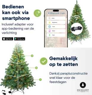 Excellent Trees Stavanger Kerstboom LED 240 cm