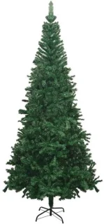 Extra dichte kunstkerstboom, 240 cm, groen, voor binnen en buiten