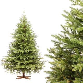 FairyTrees Kunstkerstboom FT06 Nordmann Exclusive 180 cm
