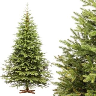 FairyTrees Kunstkerstboom FT06 Nordmann Exclusive 250 cm