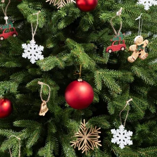 FairyTrees Kunstkerstboom FT06 Nordmann Exclusive 250 cm
