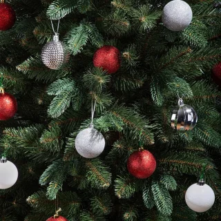 FairyTrees Kunstkerstboom Nordmann 220 cm