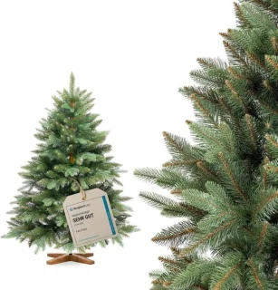 FairyTrees Nordmann Premium Kunstkerstboom 120 cm
