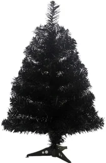 Famanu kunstkerstboom 60 cm met zwarte kunststof standaard