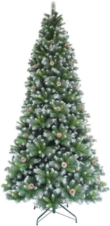 Fameilleur besneeuwde kunstkerstboom 300 cm