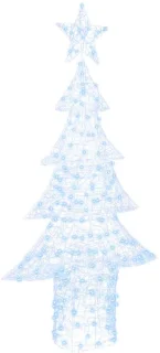 Fameilleur verlichte acrylkerstboom 180 cm