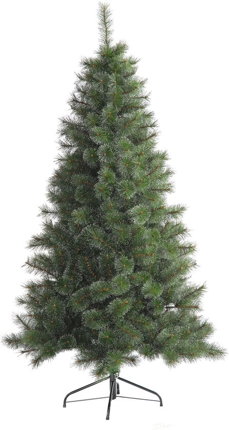 Famiflora Frosted Alpine kunstkerstboom 225 cm groen