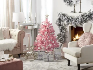 FARNHAM Kerstboom Roze 120 cm
