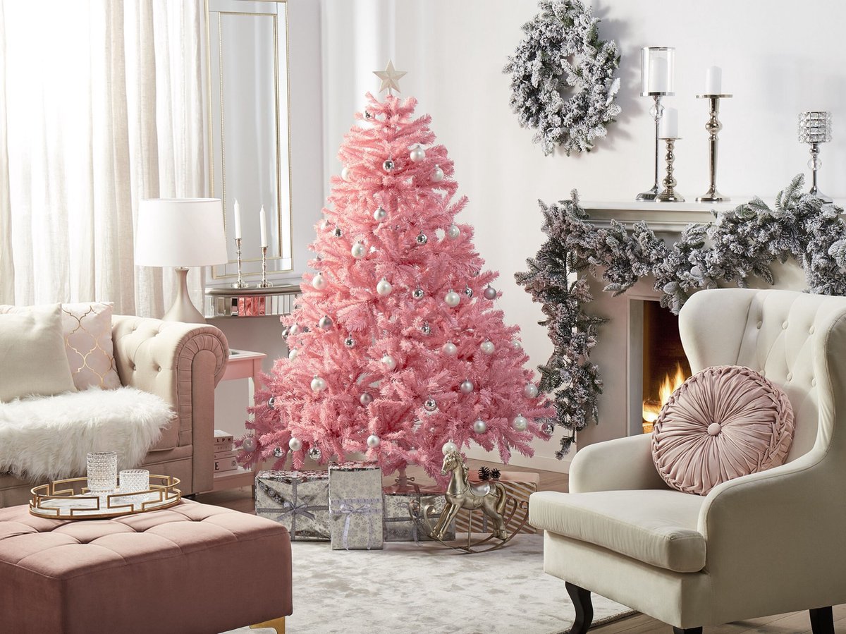 FARNHAM Kerstboom roze 180 cm