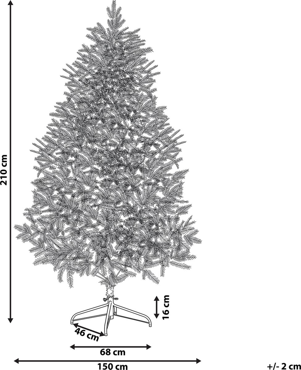 FARNHAM Kerstboom Roze 210 cm