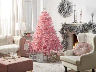 FARNHAM Kerstboom Roze 210 cm
