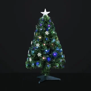 Feeric Lights Fiber Optic Kerstboom LED H90 cm