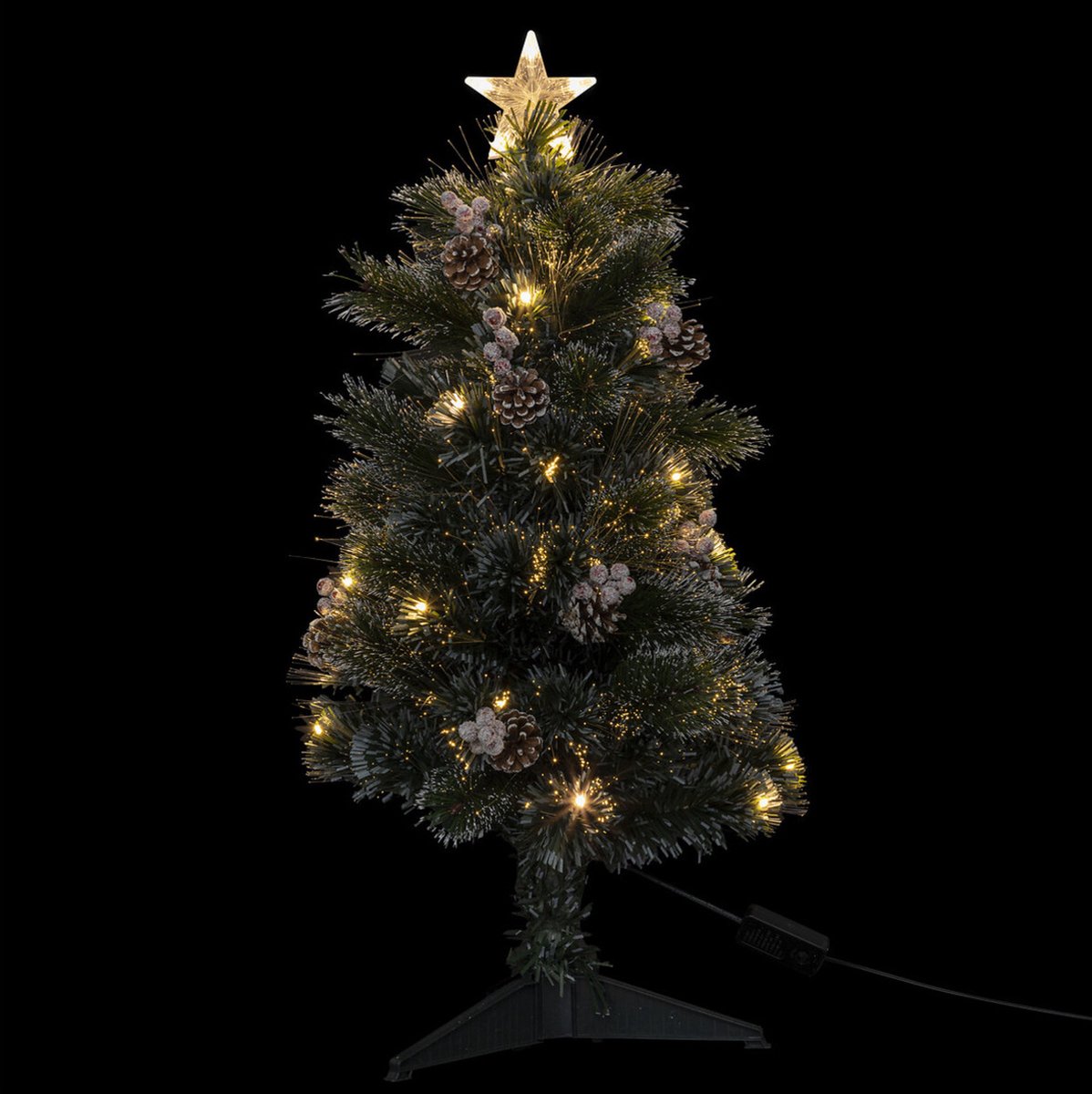 Feeric Lights Microfiber Kunstkerstboom H90 cm