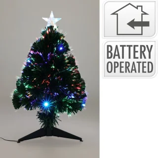 Fiber kunstkerstboom 60 cm