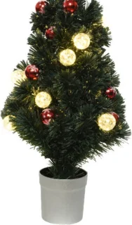 Fiber optic kerstboom 90 cm