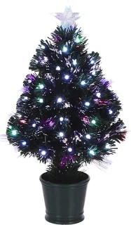 Fiber Optic Kunstkerstboom 60 cm