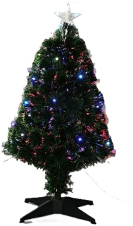 Fiber Optic Kunstkerstboom 90 cm