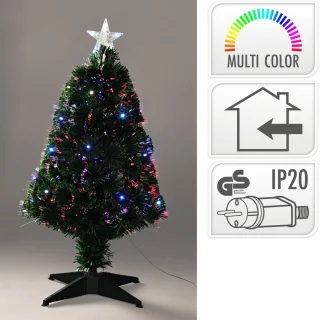 Fiber Optic Kunstkerstboom 90 cm