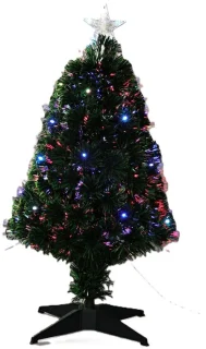 Fiber Optic Kunstkerstboom 90 cm