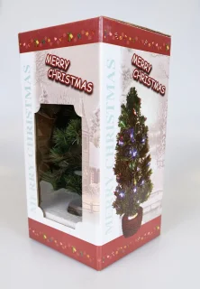 Fiber Optic mini kerstboom 25 cm Christmas tree