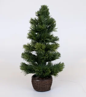 Fiber Optic mini kerstboom 25 cm Christmas tree