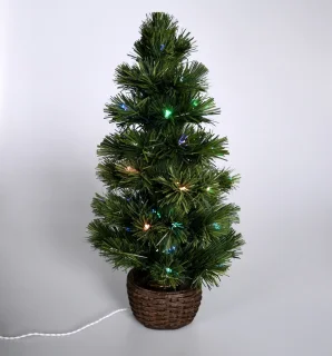 Fiber Optic mini kerstboom 25 cm Christmas tree
