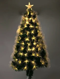 Fiberoptische kerstboom 60 cm