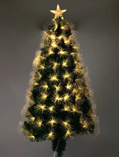 Fiberoptische kerstboom 60 cm