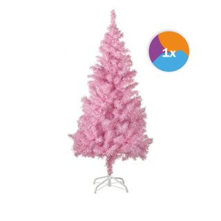 De Fjesta Babyroze kerstboom 150 cm in één oogopslag