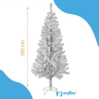 Fjesta Kunstkerstboom 150 cm Zilver