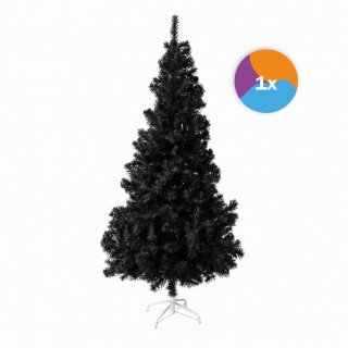 De Fjesta Kunstkerstboom 150 cm Zwart in één oogopslag