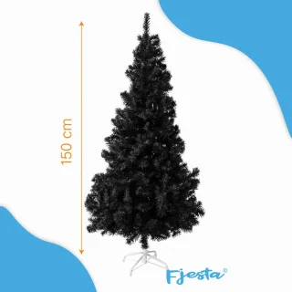 Fjesta Kunstkerstboom 150 cm Zwart