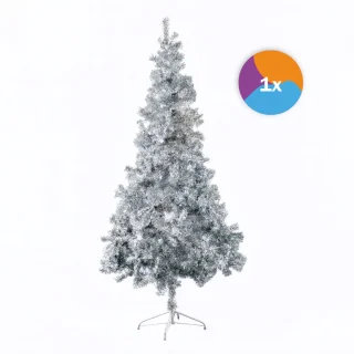 Fjesta Kunstkerstboom 210 cm Zilver