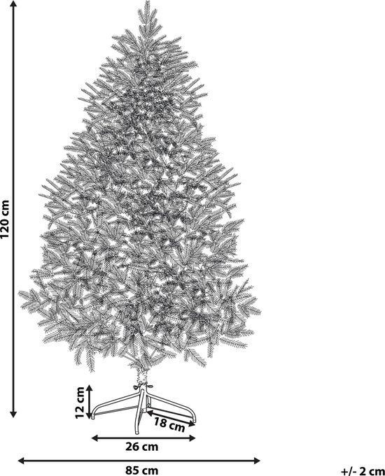 FORAKER Kerstboom 120 cm