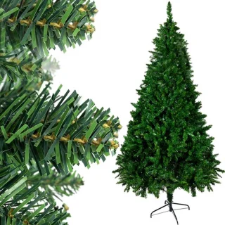 ForDig Kunstkerstboom Metalen Standaard 220 cm Groen
