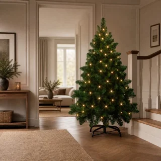 Froadp kunstkerstboom met LED-verlichting