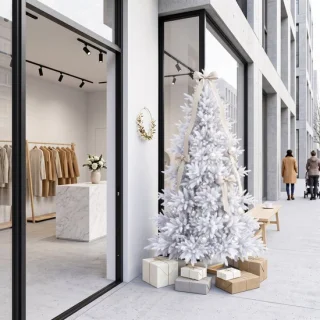 Froadp kunstkerstboom wit 180 cm