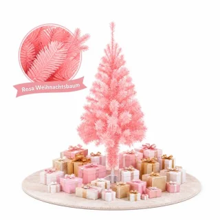 Froadp roze kunstkerstboom van 120 cm